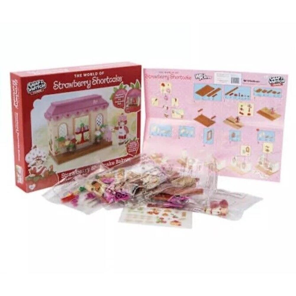 🔥The World Of Strawberry Shortcake Bakery Snap & Switch Construction Set NWT🔥 - Picture 2 of 4